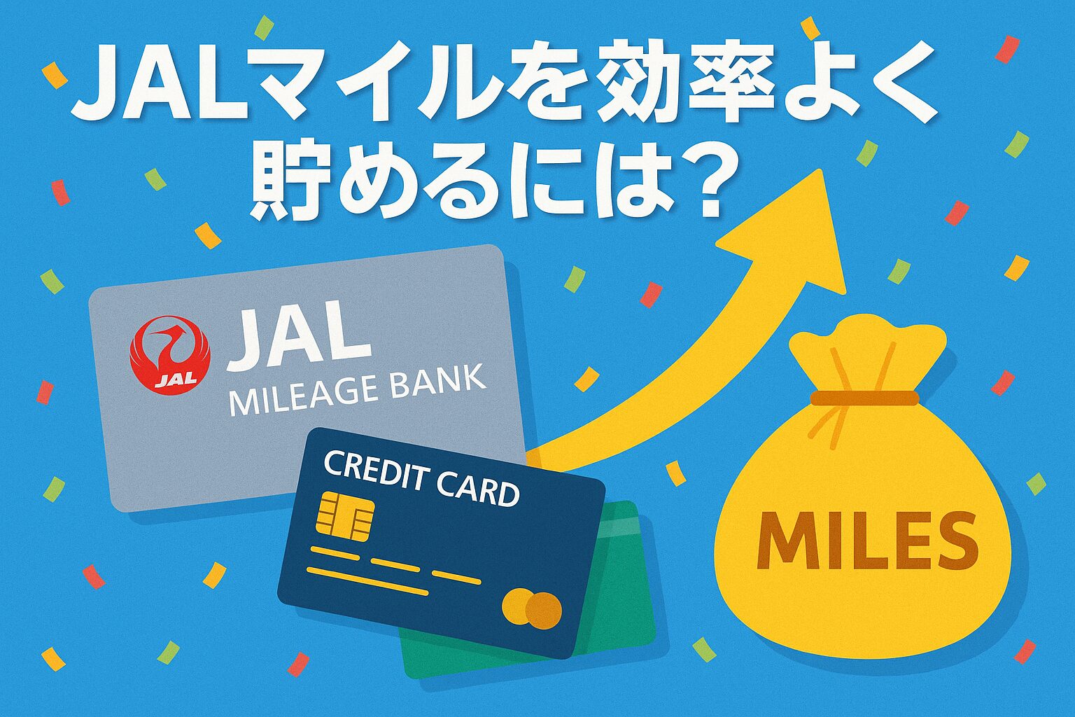 JALマイルを効果的に貯めるには？