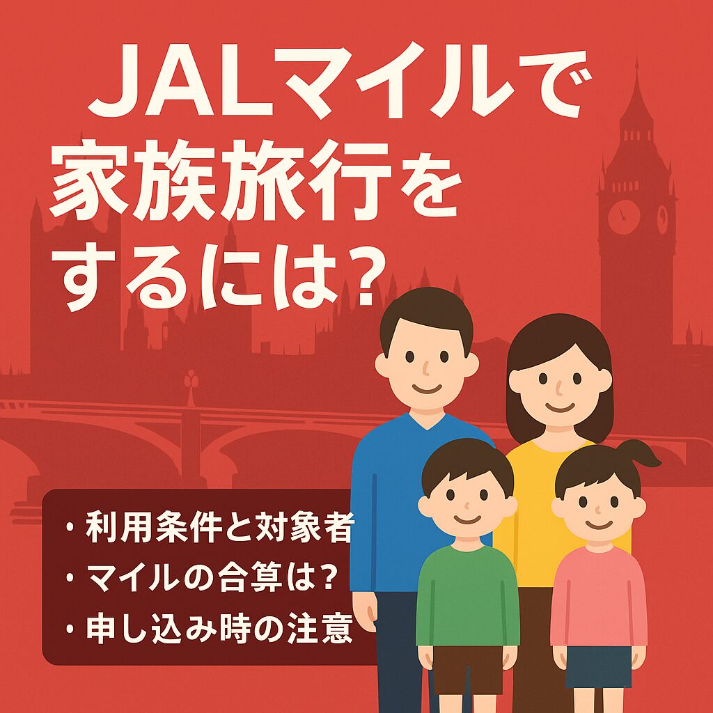 JALマイルで行く家族旅行