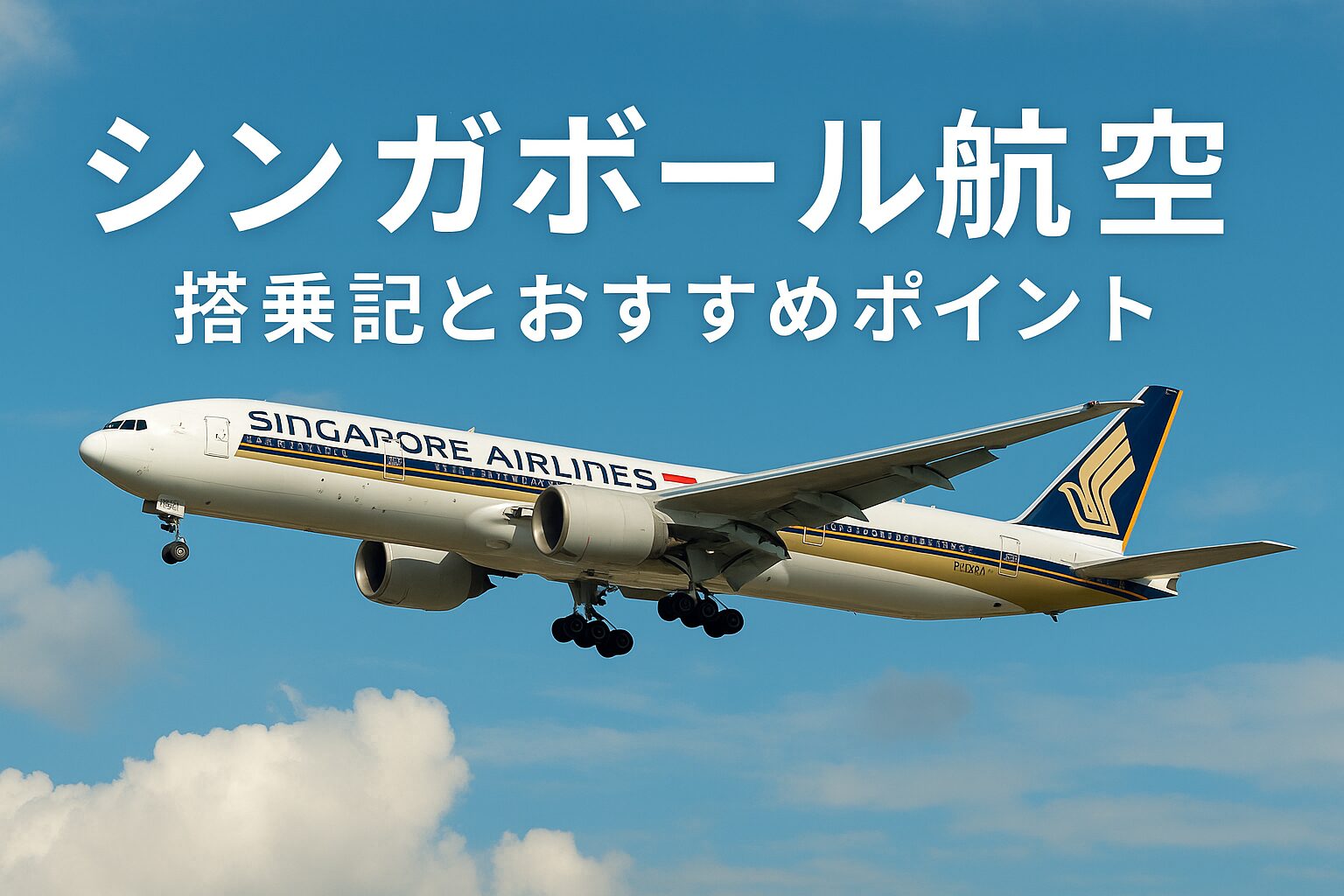 シンガポール航空で行く！快適な空の旅とシンガポールの魅力