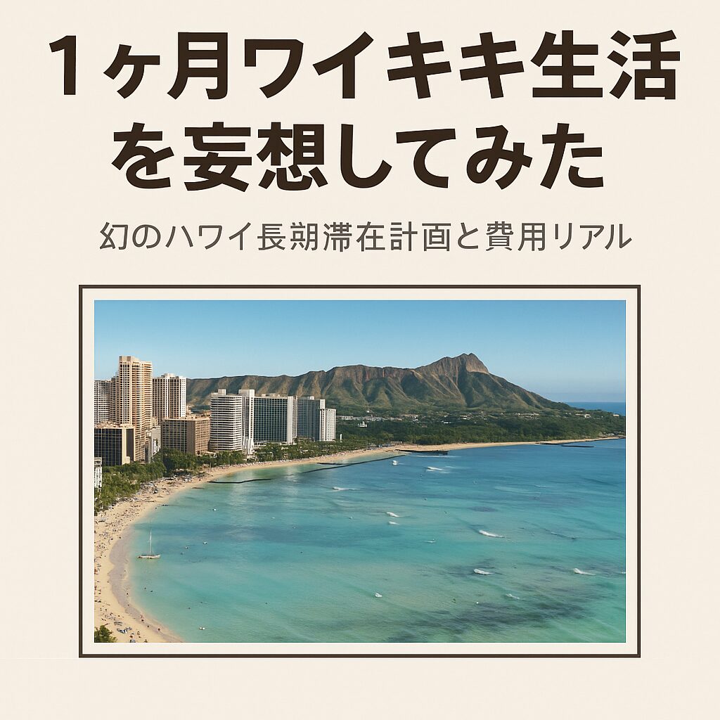 ハワイで暮らしたい