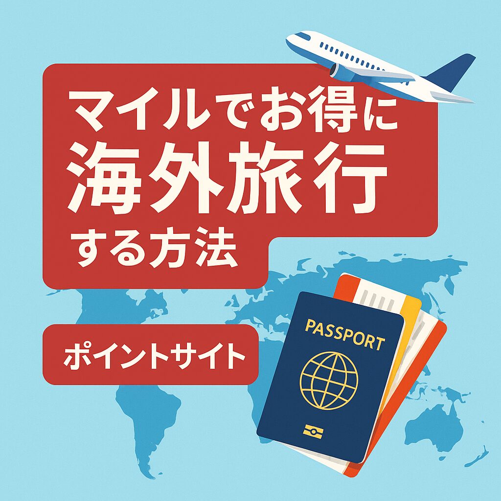 マイルでお得に海外旅行する方法