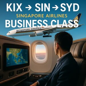 シンガポール航空ビジネスクラス搭乗記｜関西〜シドニーの旅レビュー