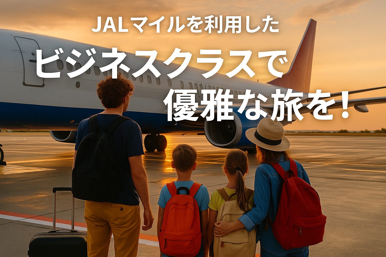JALマイルで叶える！家族でビジネスクラス旅行完全ガイド【2025年最新】