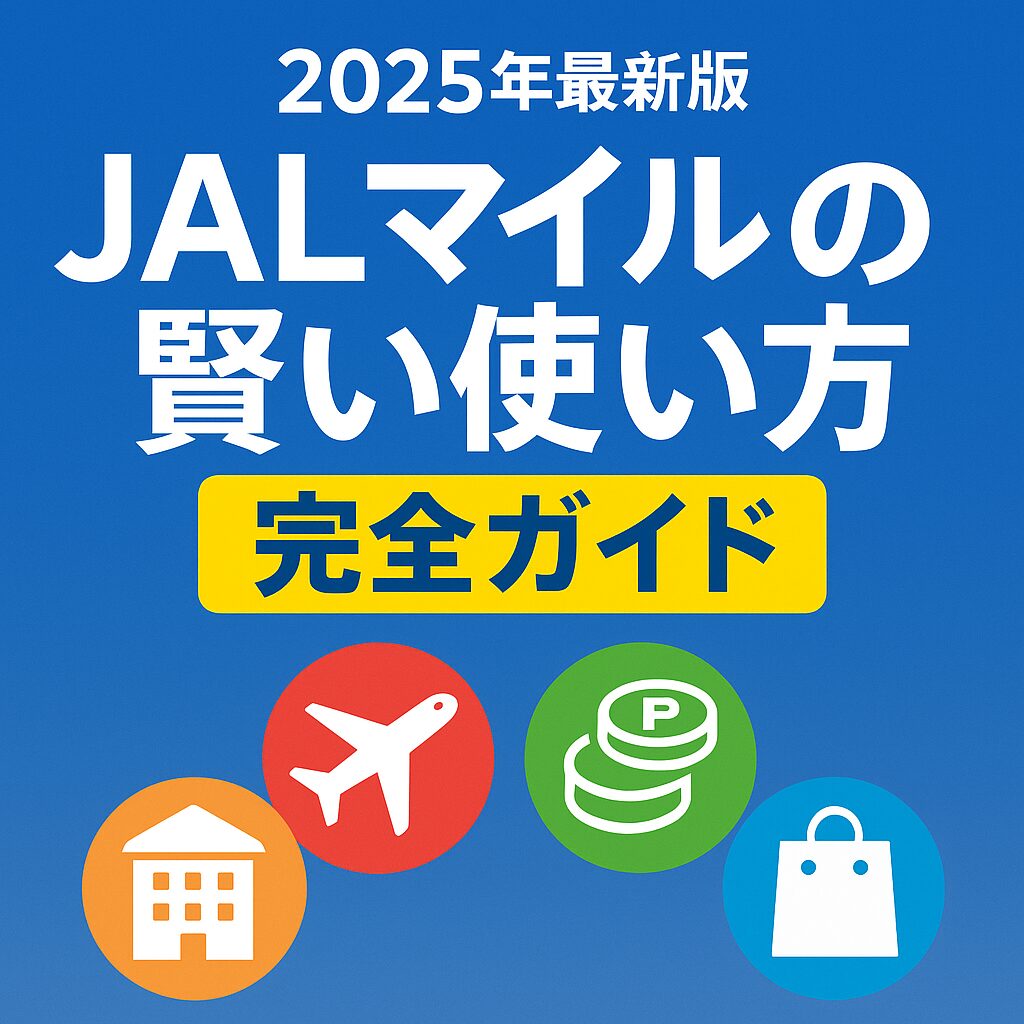 【2025年最新版】JALマイルの賢い使い方完全ガイド 【2025年最新版】JALマイルの賢い使い方完全ガイド