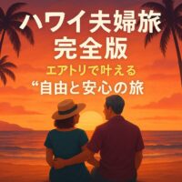 エアトリで叶えた、ハワイ夫婦旅の全記録──6つの物語と旅のヒント エアトリで叶えた、ハワイ夫婦旅の全記録──6つの物語と旅のヒント